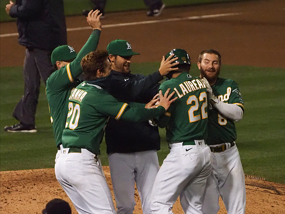 MLB: Houston Astros at Oakland Athletics