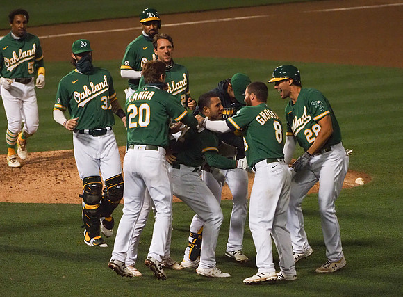 MLB: Houston Astros at Oakland Athletics