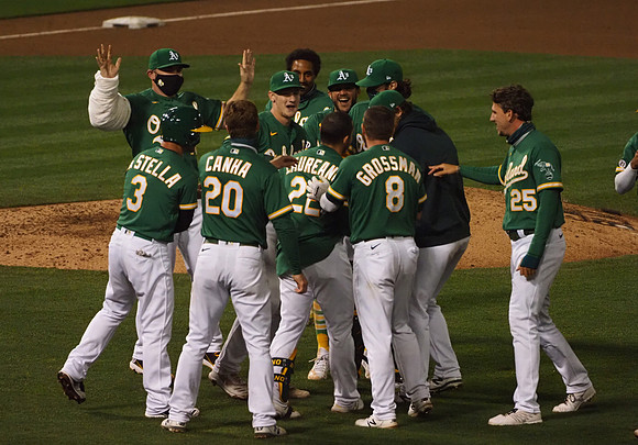 MLB: Houston Astros at Oakland Athletics