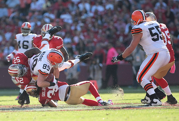 NFL: Browns at 49ers