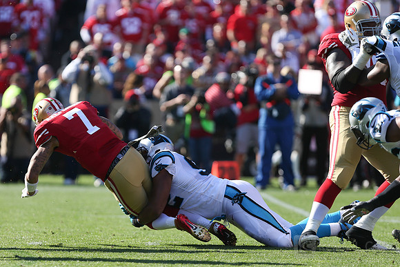 NFL: Carolina Panthers at San Francisco 49ers