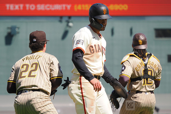 MLB: San Diego Padres at San Francisco Giants