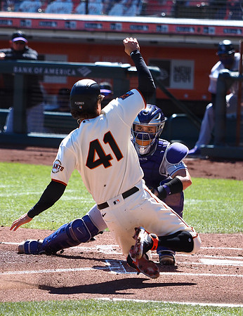 MLB: Colorado Rockies at San Francisco Giants