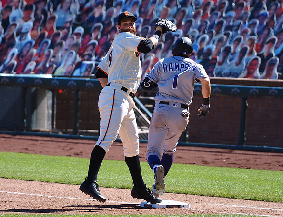MLB: Colorado Rockies at San Francisco Giants