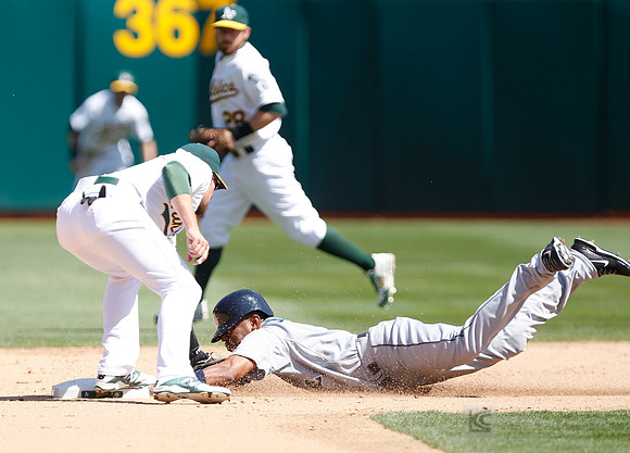 MLB: Seattle Mariners at Oakland Athletics