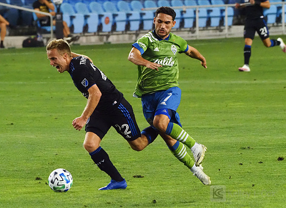 MLS: Seattle Sounders FC at San Jose Earthquakes