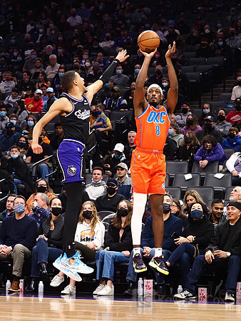 NBA: Oklahoma City Thunder at Sacramento Kings
