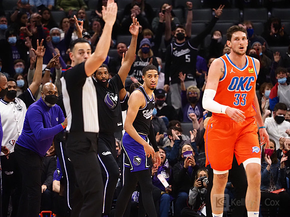NBA: Oklahoma City Thunder at Sacramento Kings
