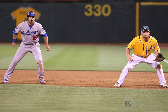 MLB: Los Angeles Dodgers at Oakland Athletics