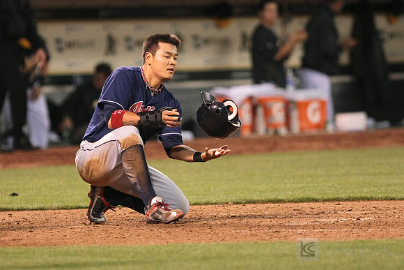 MLB: Cleveland Indians at Oakland Athletics
