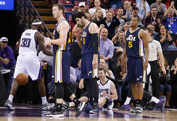 NBA: Utah Jazz at Sacramento Kings