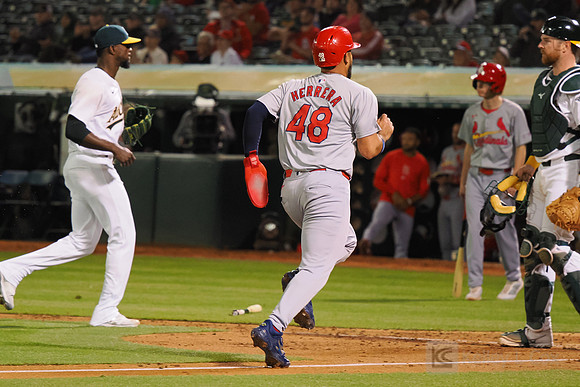 MLB: St. Louis Cardinals at Oakland Athletics