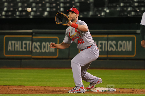 MLB: St. Louis Cardinals at Oakland Athletics