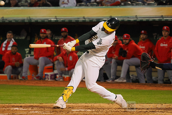 MLB: St. Louis Cardinals at Oakland Athletics