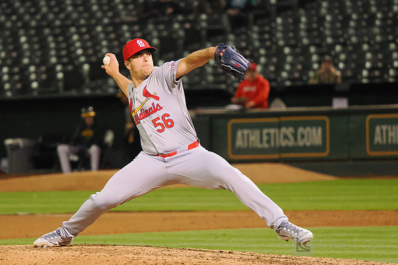 MLB: St. Louis Cardinals at Oakland Athletics