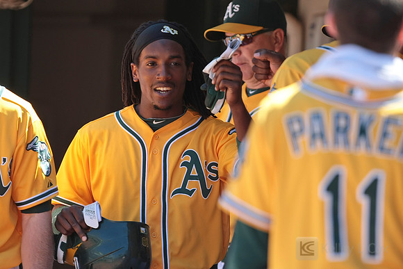 MLB: Cleveland Indians at Oakland Athletics