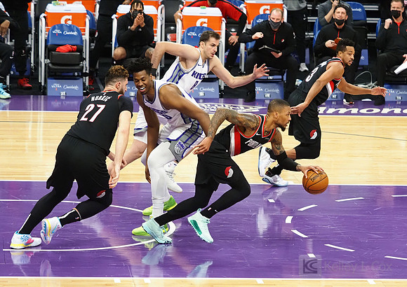 NBA: Portland Trail Blazers at Sacramento Kings