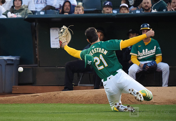 MLB: Texas Rangers at Oakland Athletics
