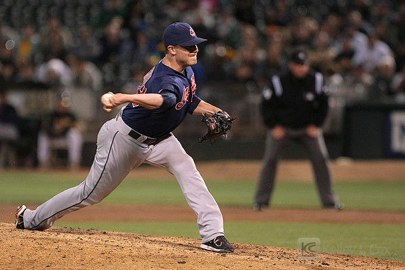 MLB: Cleveland Indians at Oakland Athletics
