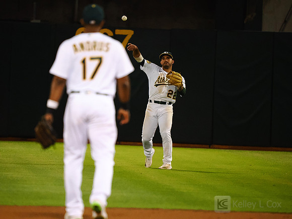 MLB: Houston Astros at Oakland Athletics