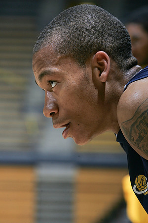 Cal Men's Basketball Practice