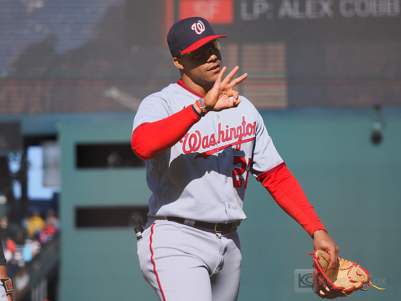MLB: Washington Nationals at San Francisco Giants
