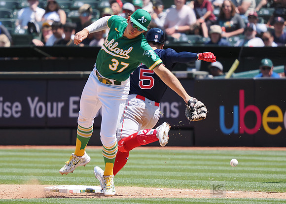 MLB: Boston Red Sox at Oakland Athletics