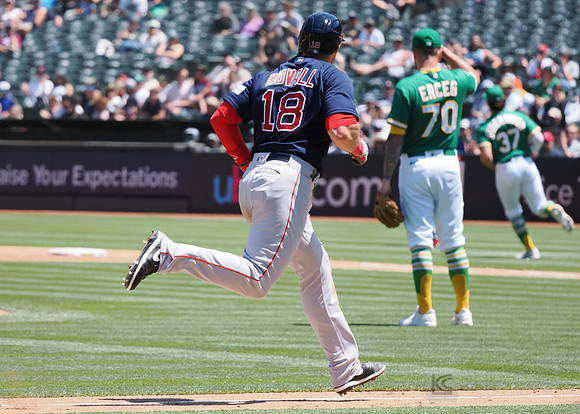 MLB: Boston Red Sox at Oakland Athletics