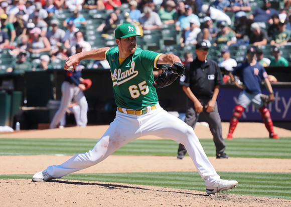 MLB: Boston Red Sox at Oakland Athletics