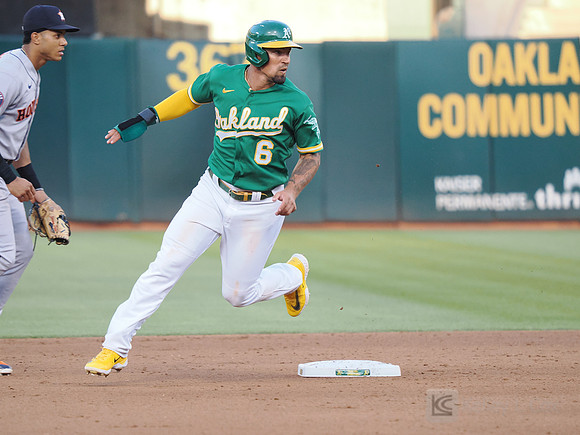 MLB: Houston Astros at Oakland Athletics