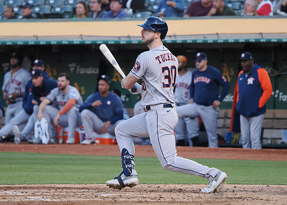 MLB: Houston Astros at Oakland Athletics