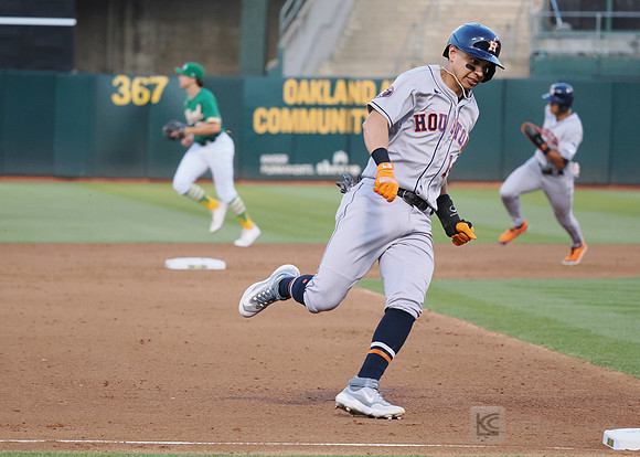 MLB: Houston Astros at Oakland Athletics