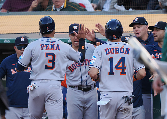 MLB: Houston Astros at Oakland Athletics
