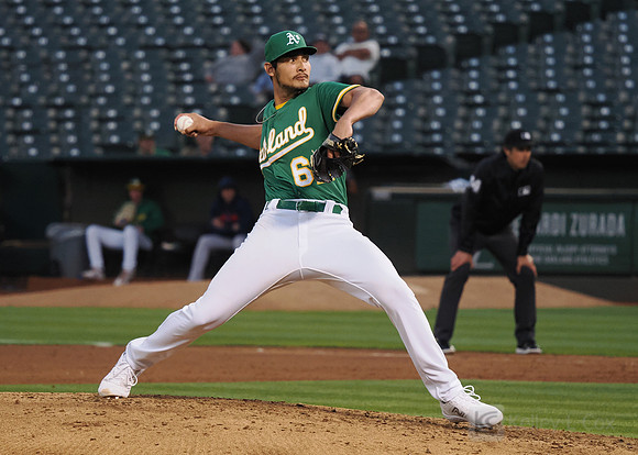 MLB: Houston Astros at Oakland Athletics