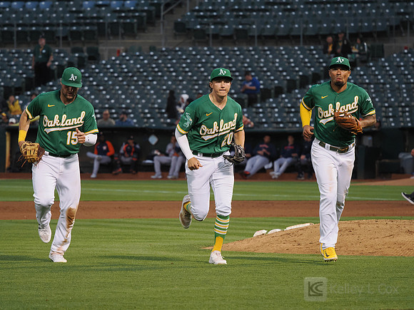 MLB: Houston Astros at Oakland Athletics