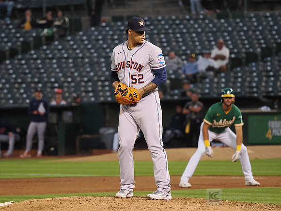 MLB: Houston Astros at Oakland Athletics