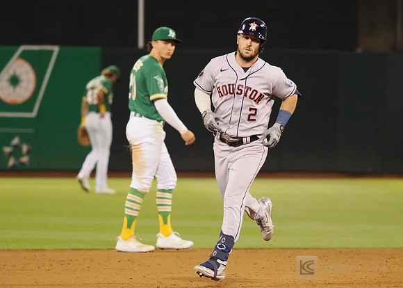 MLB: Houston Astros at Oakland Athletics