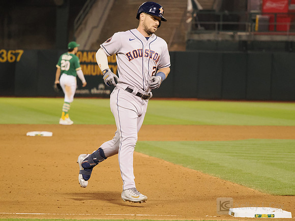 MLB: Houston Astros at Oakland Athletics