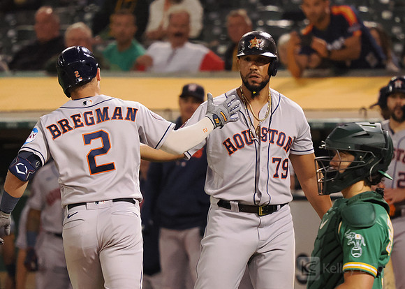 MLB: Houston Astros at Oakland Athletics