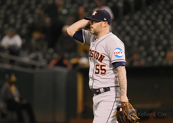 MLB: Houston Astros at Oakland Athletics