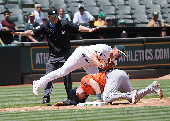 MLB: Houston Astros at Oakland Athletics