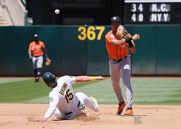 MLB: Houston Astros at Oakland Athletics