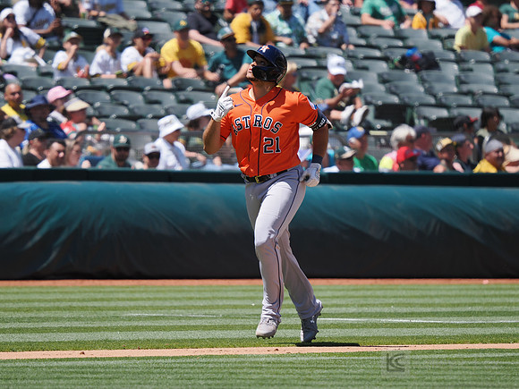 MLB: Houston Astros at Oakland Athletics