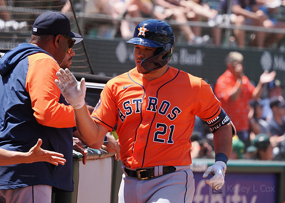 MLB: Houston Astros at Oakland Athletics
