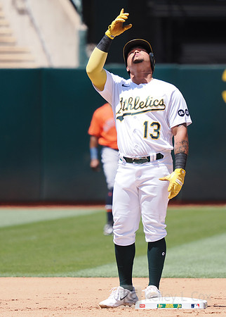 MLB: Houston Astros at Oakland Athletics