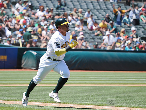 MLB: Houston Astros at Oakland Athletics