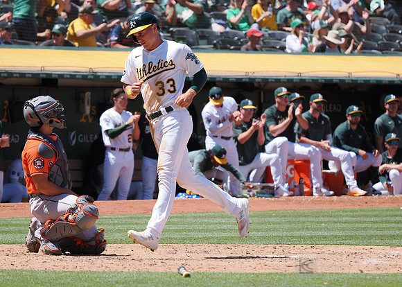 MLB: Houston Astros at Oakland Athletics