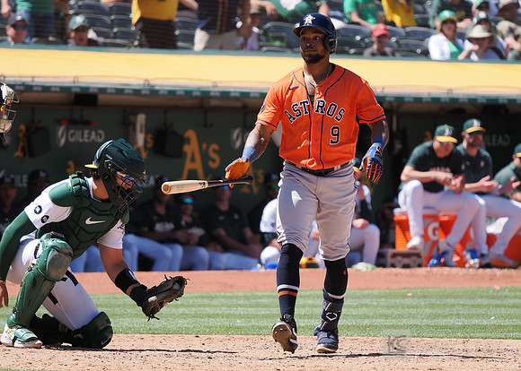 MLB: Houston Astros at Oakland Athletics