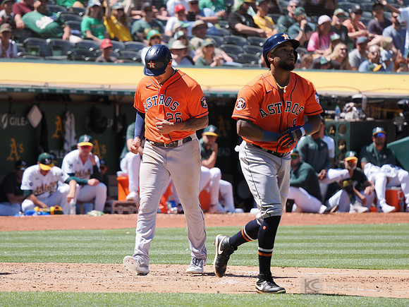MLB: Houston Astros at Oakland Athletics