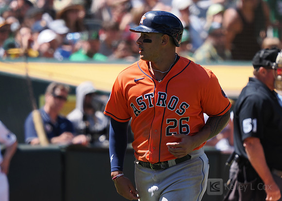 MLB: Houston Astros at Oakland Athletics